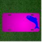 Custom Personalized Car License Plate With Add Names To Fish Blue Jump Animal