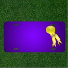 Custom Personalized License Plate With Add Names To Medallion Medal Award