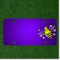 Custom Personalized License Plate With Add Names To Bee Honey Wings Stinger