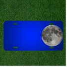 Custom Personalized License Plate With Add Names To Moon Luna Solar System