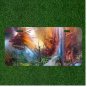 Custom Personalized License Plate Auto Tag With Gorgeous Colorful Forest Design