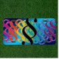 Custom Personalized License Plate Auto Tag With Fancy Colorful Symbol Designs