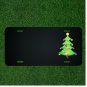 Custom Personalized License Plate With Add Names To Christmas Tree Decorated