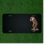 Custom Personalized License Plate With Add Names To Chimp Head Scratching