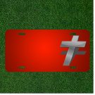 Custom Personalized License Plate With Add Names To Cross Skew Christianity