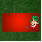 Custom Personalized License Plate With Add Names To Leprechaun Laughing Fairy