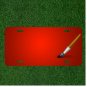 Custom Personalized License Plate With Add Names To Paintbrush Paint Brush