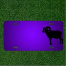 Custom Personalized License Plate With Add Names To Animal Nature Sheep