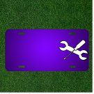 Custom Personalized License Plate With Add Names To Wrench Screwdriver Tools