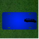Custom Personalized License Plate With Add Names To Bus Coach Transportation