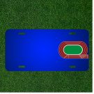 Custom Personalized License Plate With Add Names To Running Track
