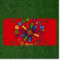 Custom Personalized License Plate Auto Tag With Colorful Social Media Circle
