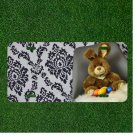 Custom Personalized License Plate Auto Tag With Teddy Bear Artistic Design