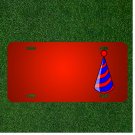 Custom Personalized License Plate With Add Names To Hat Birthday Party