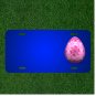 Custom Personalized License Plate With Add Names To Eggs Easter Flowers