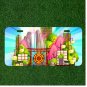 Custom Personalized Car License Plate With Zen Garden Japanese Nature Garden