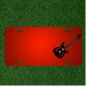 Custom Personalized License Plate With Add Names To Electric Guitar Guitar
