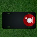 Custom Personalized License Plate With Add Names To Fork Spook And Plate Design