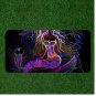 Custom Personalized Auto Tag With  Cool Mermaid Hair Color Design Art
