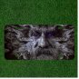 Custom Personalized License Plate Auto Tag With Cool Bearded Man Design