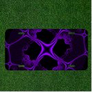 Creative Personalized Car License Plate With Abstract Fractal Art 3D Artwork