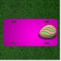 Custom Personalized Car License Plate With Add Names To Easter Egg Pink Green