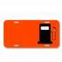 Gas Pump Service Station Gasoline Pump On License Plate Car Front Add Names