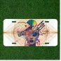 Custom Personalized License Plate Auto Tag With Social Media Women Design NEW