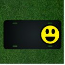 Custom Personalized License Plate With Add Names To Smiley Face Emoji Design NEW