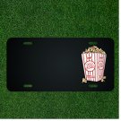 Custom Personalized License Plate With Add Names To Free Pop Corn Design NEW