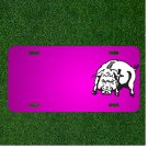 Custom Personalized Car License Plate With Add Names To Angry Pig Animal Hog