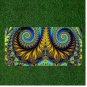 Creative Personalized Car License Plate With Abstract Art Fractal Creative
