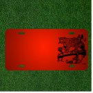 Custom Personalized License Plate With Add Names To Jaguar Big Cat Spotted Cat
