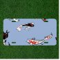 Custom Personalized License Plate Auto Tag With Cool Fish In Water Design
