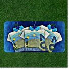 Custom Personalized License Plate Auto Tag With Euro Money Shirts Design