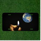 Earth Lighter Planet Light Custom Novelty License Plate Car Tag