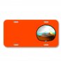 Landscape Mountains Sky Clouds Andes On License Plate Car Front Add Names
