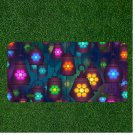 Custom Personalized Car License Plate With Lantern Lamp Colorful Light