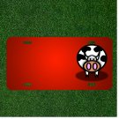 Custom Personalized License Plate With Add Names To Cow Livestock Farm Animal