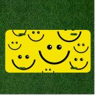 Custom Personalized License Plate Auto Tag With Smiley Face Emoji Design NEW