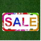 Custom Personalized License Plate Auto Tag With SALE Coloful Cool Design NEW