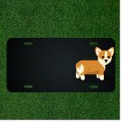 Custom Personalized License Plate With Add Names To Cute Cartoon Puppy NEW