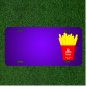 Custom Personalized License Plate With Add Names To French Fries Ketchup