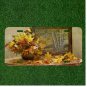 Custom Personalized License Plate Auto Tag With FANCY Leaves And Picture Design