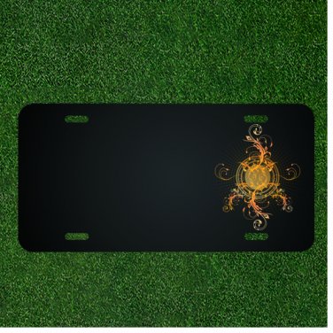 Custom Personalized License Plate With Add Names To Cool Mystical Design NEW