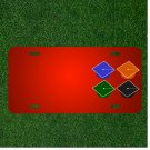Custom Personalized License Plate With Add Names To Hat Graduation School Cap