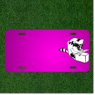 Custom Personalized Car License Plate With Add Names To Raccoon Box Animal