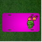 Custom Personalized Car License Plate With Add Names To Demon Skull Monster