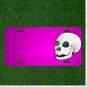 Custom Personalized Car License Plate With Add Names To Skull Bones Anatomy