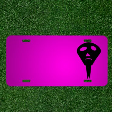 Custom Personalized Car License Plate With Add Names To Mask Bearded Face